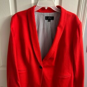 J. Crew Red Blazer